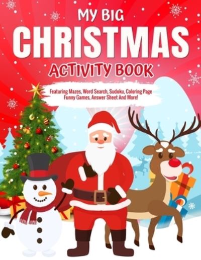 Cover for Jason Carter · My Big Christmas Activity Book (Paperback Book) (2020)