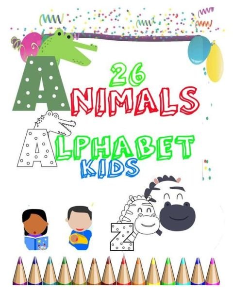 Cover for Home Book · 26 animals alphabet kids (Taschenbuch) (2020)