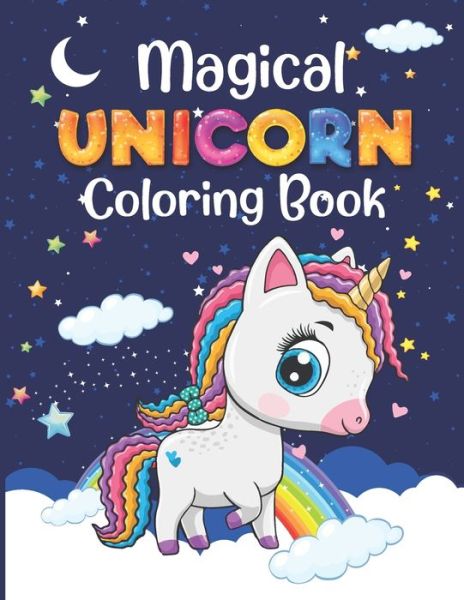 Cover for C K1 · Magical Unicorn Coloring Book (Pocketbok) (2021)