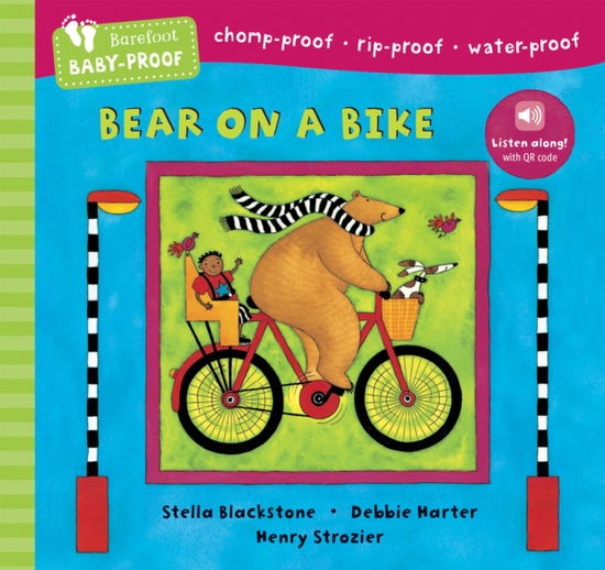 Cover for Stella Blackstone · Barefoot Baby-Proof: Bear on a Bike - Barefoot Baby-Proof (Paperback Book) (2024)