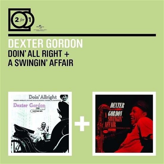 Cover for Dexter Gordon · 2 for 1 Allright / Swing af (CD) (2020)
