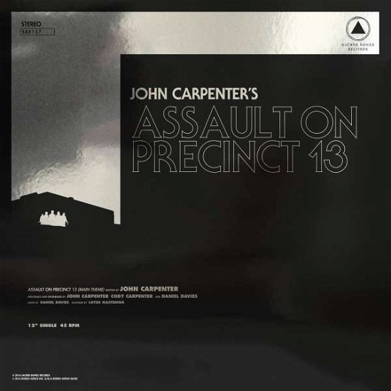 Assault On Precinct - John Carpenter - Musiikki - SACRED BONES - 0616892391142 - torstai 16. kesäkuuta 2016