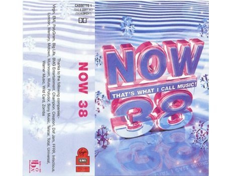 Cover for Now 38 · Now 38-v/a -2k7- (Cassette)