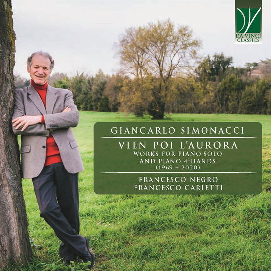 Cover for Carletti, Francesco &amp; Francesco Negro · Simonacci: Vien Poi L'aurora, Works for Piano (CD) (2023)