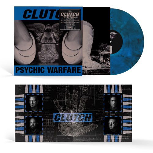 Cover for Clutch · Psychic Warfare (LP) [Limited 10th Anniversary Blue Smoke edition] (2025)
