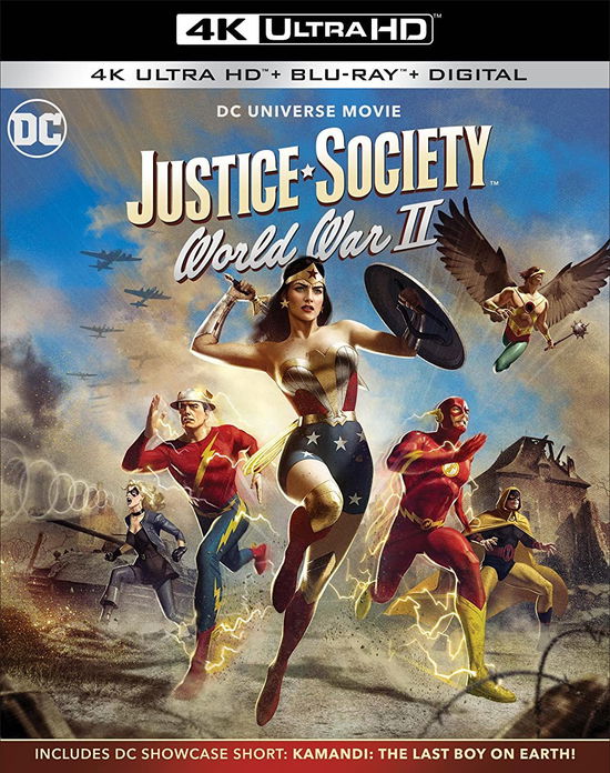 Cover for Justice Society: World War II (4K Ultra HD) (2021)