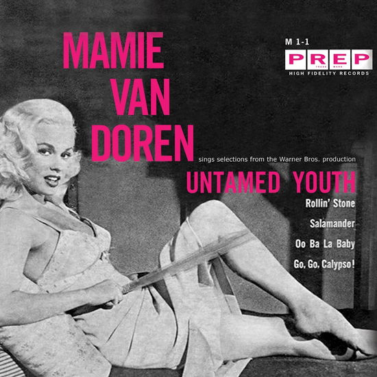 Cover for Mamie Van Doren · Untamed Youth (7&quot;) (2024)