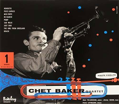 Cover for Chet Baker Quartet (LP) [Limited edition] (2013)