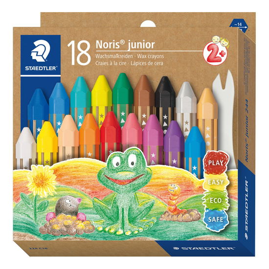 Cover for Staedtler · STAEDTLER Wachsmalkreide Noris junior 18er-Set ret (Tillbehör) (2024)