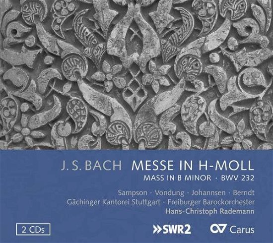 Cover for Johann Sebastian Bach · Messe in H-moll (CD) (2015)