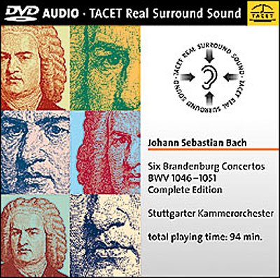 Cover for Bach Johann Sebastian · Brandenburg Concertos (Sacd) C (CD) (2005)