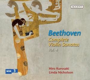 Cover for Beethoven / Kurosaki / Nicholson · Violin Sonatas 4 (CD) (2010)