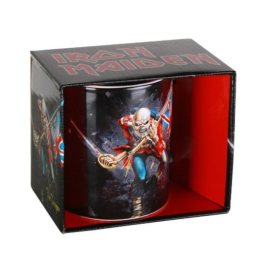 Cover for Iron Maiden · Iron Maiden Tasse The Trooper (Toys) [White edition] (2023)
