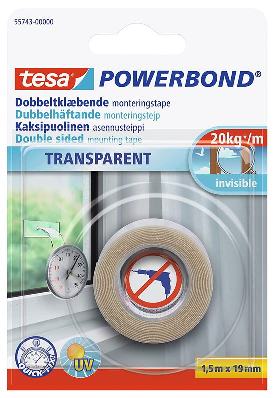 Cover for Tesa® · Tesa® Montageband/55743-00001-00, Transparent, 2,0 (ACCESSORY) (2017)