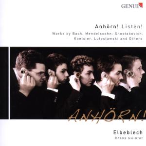 Anhorn Listen - Elbeblech Brass Quintet - Muzyka - GENUIN CLASSICS - 4260036251142 - 2 września 2013