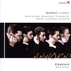Anhorn Listen - Elbeblech Brass Quintet - Musik - GENUIN CLASSICS - 4260036251142 - 2. september 2013