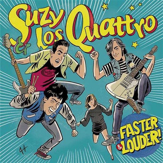 Suzy & Los Quattro · Faster & Louder (LP) (2017)