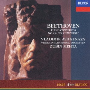 Cover for Vladimir Ashkenazy · Beethoven:piano Concertos No.4&amp;no.5 (CD) [Japan Import edition] (2003)