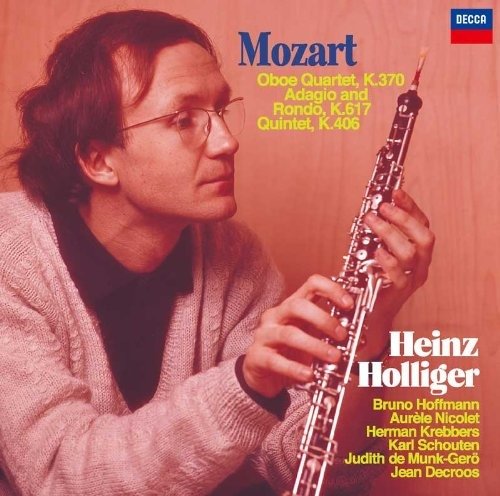 Cover for Heinz Holliger · Mozart:oboe Quartet and Quintet * (CD) [Japan Import edition] (2019)