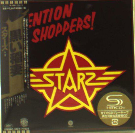 Cover for Starz · Attention Shoppers! (CD) (2016)