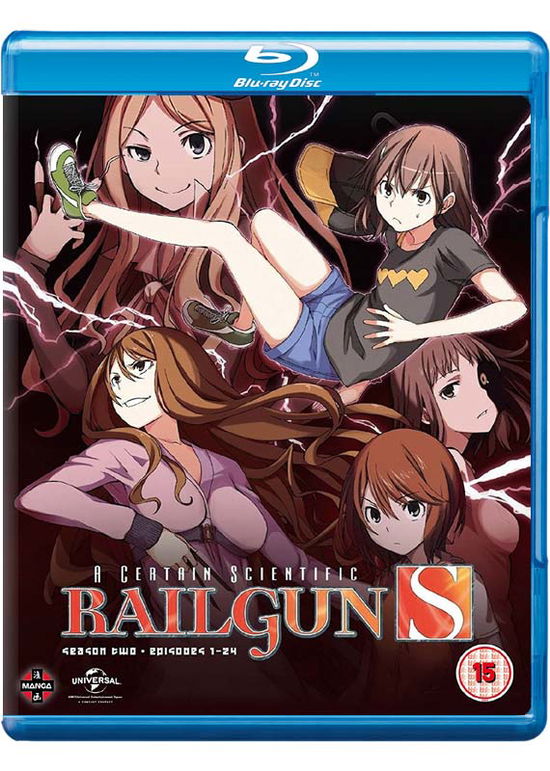 Manga A Certain Scientific Railgun Complete Season 2 Collection Episodes 1 24 Blu Ray 17