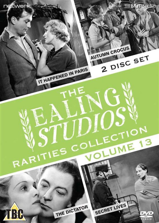 Cover for Ealing Collection Vol 13 · The Ealing Studios Rarities Collection Volume Thirteen (It Happened in Paris, Au Tumn Crocus, Secret (DVD) (2014)