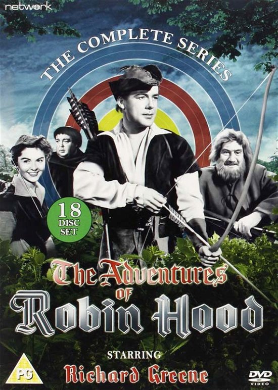 Cover for The Adventures of Robin Hood The Complete Series RePackage · The Adventures Of Robin Hood - The Complete Series (DVD) (2019)