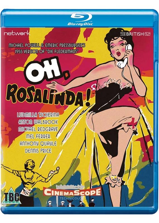 Cover for Oh Rosalinda BD (Blu-ray) (2019)