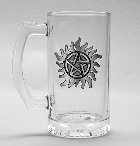 Cover for Glass · SUPERNATURAL - Beer Glass 500ml Metal Badge - Anti (Toys) (2019)