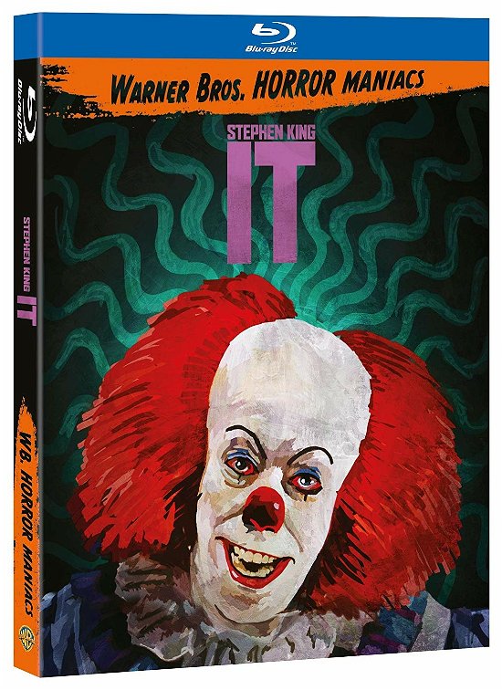 Cover for Harry Anderson,dennis Christopher,tim Curry · It (Edizione Horror Maniacs) (Blu-ray) (2019)