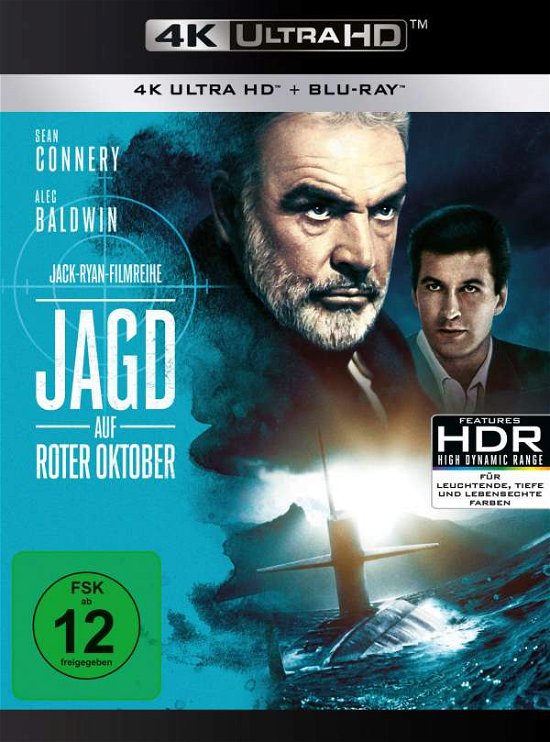 Cover for James Earl Jones,alec Baldwin,sam Neill · Jagd Auf Roter Oktober (4K Ultra HD) (2018)