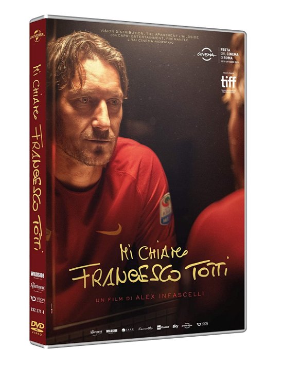 Cover for Meat Loaf And Friends · Mi Chiamo Francesco Totti [Region Free] (DVD) (2022)
