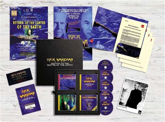 Cover for Rick Wakeman · Return To The Centre Of The Earth (CD) [Deluxe edition] (2021)
