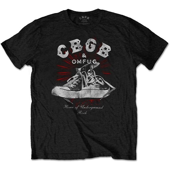Cover for Cbgb · CBGB Unisex T-Shirt: Converse (T-shirt) [size S] [Black - Unisex edition]