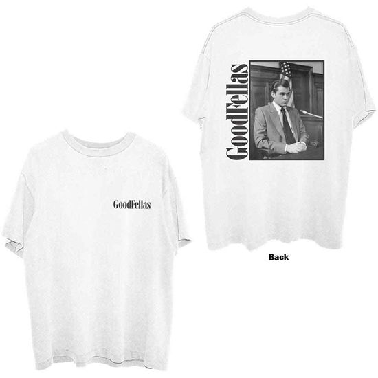 GoodFellas Unisex T-Shirt: Henry Court (Back Print) - Goodfellas - Produtos -  - 5056561027142 - 