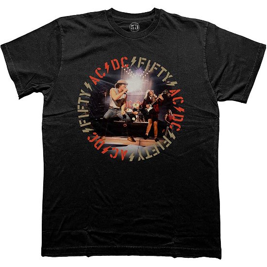 AC/DC Unisex T-Shirt: Live! - AC/DC - Merchandise -  - 5056737235142 - 