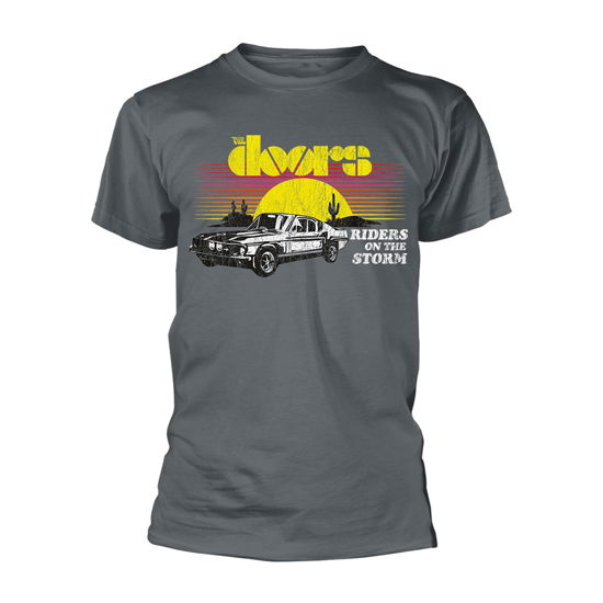 Cover for The Doors · Riders on the Storm (T-shirt) [size S] [Grey edition] (2018)