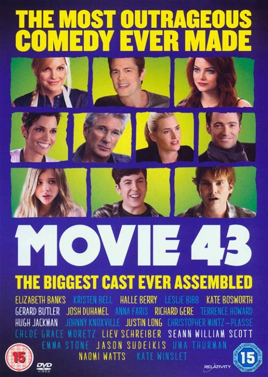 Movie 43 - Movie 43 DVD - Films - Momentum Pictures - 5060116727142 - 24 juni 2013