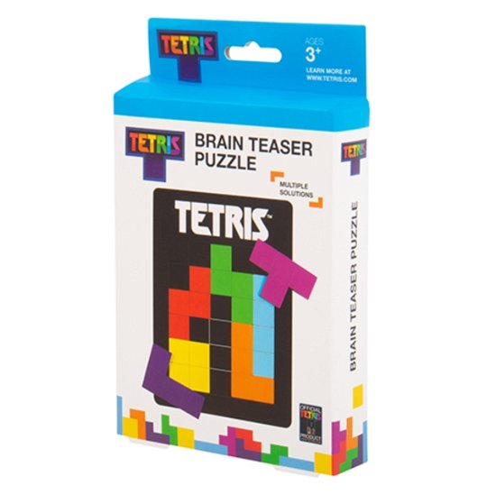 Cover for Tetris · TETRIS - 3D Brain Teaser Puzzle - 12x16cm (Legetøj)