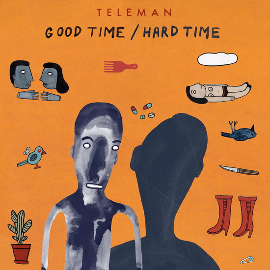 Cover for Teleman · Good Time / Hard Time (Natural and Black Vinyl) (LP) [Ltd Lp edition] (2023)