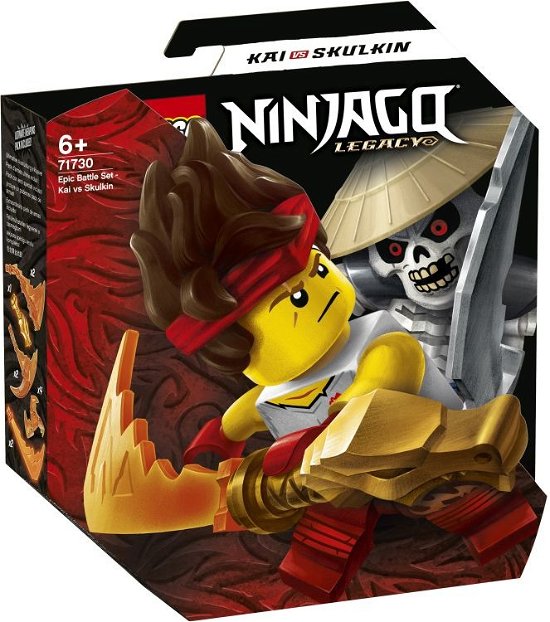 Cover for Epische Strijd set · LEGO NINJAGO« - Battle Set: Kai vs. Skulkin 71730 (ACCESSORY) (2024)