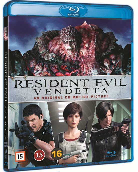 Cover for Resident Evil · Resident Evil: Vendetta Bd (Blu-ray) (2017)