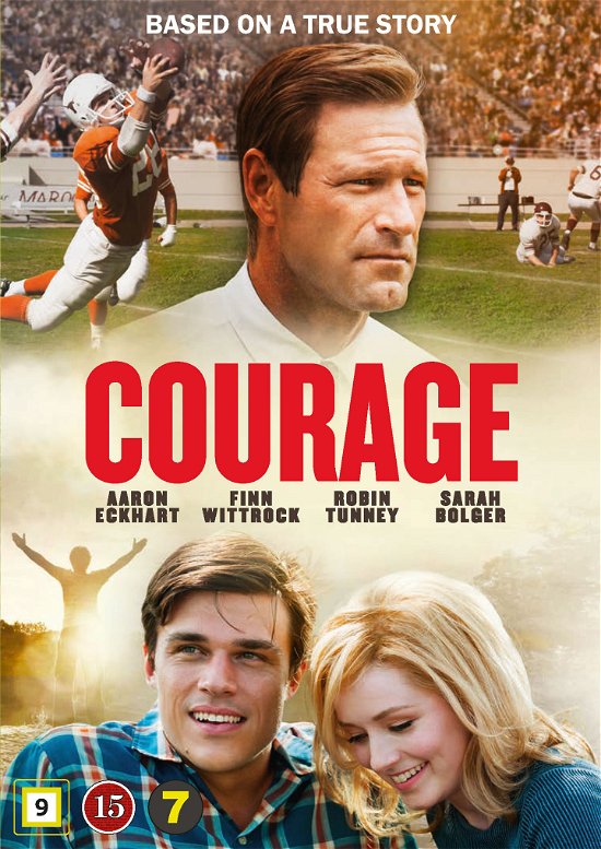 Cover for Aaron Eckhart / Finn Wittrock / Robin Tunney / Sarah Bolger · Courage (DVD) (2018)