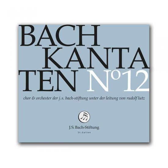 Bach Kantaten No°12 - J.S. Bach-Stiftung / Lutz,Rudolf - Muziek - J.S. Bach-Stiftung - 7640151160142 - 24 november 2014