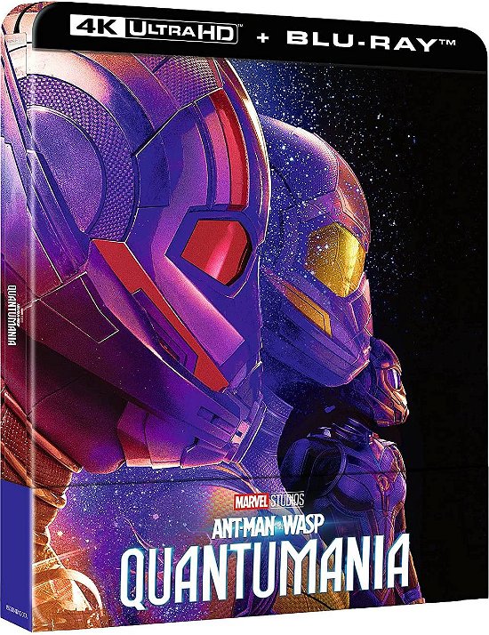 Cover for Ant-Man And The Wasp: Quantumania (Steelbook) (Blu-Ray 4K Ultra Hd+Blu-Ray Hd+Card) (Blu-ray)