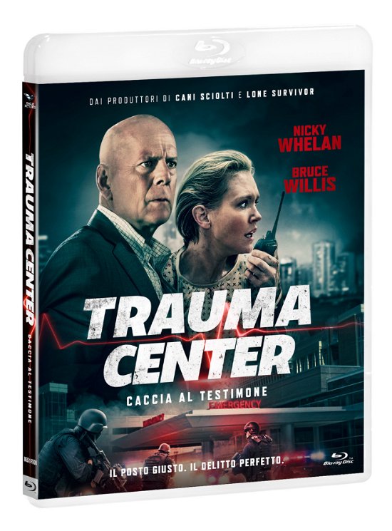 Cover for Tito Ortiz,nicky Whelan,bruce Willis · Trauma Center - Caccia Al Testimone (Blu-ray) (2020)