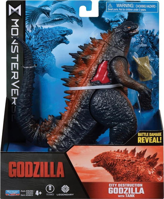 Monsterverse Godzilla 6 City of Destruction Godzilla with (MERCH)