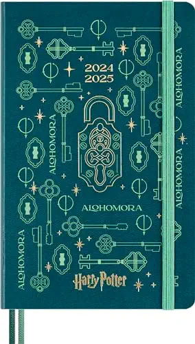 Cover for Moleskine · Moleskine Ltd. Ed. Harry Potter 2025 18-Month Weekly Large Hardcover Notebook: Alohomora (Paperback Book) (2024)