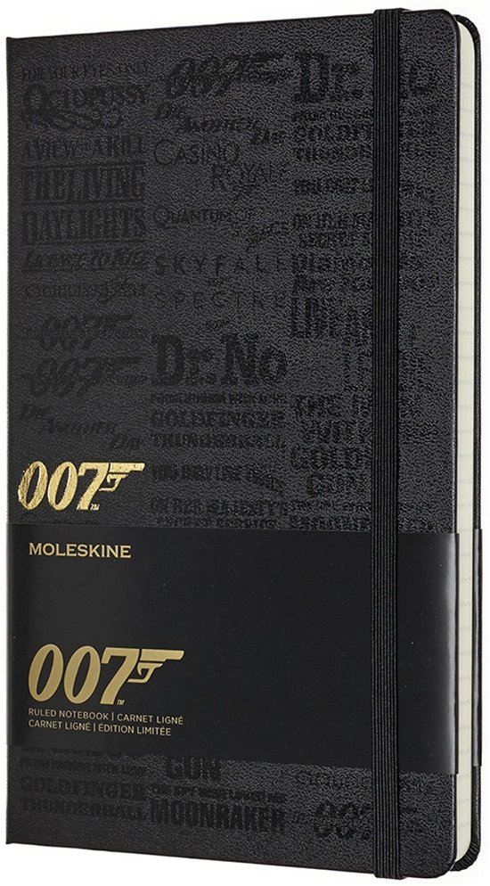 Cover for Moleskine · Moleskine Notizbuch - James Bond Large/ (Buch) (2018)
