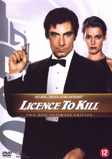 Cover for James Bond · Licence To Kill (DVD) (2015)